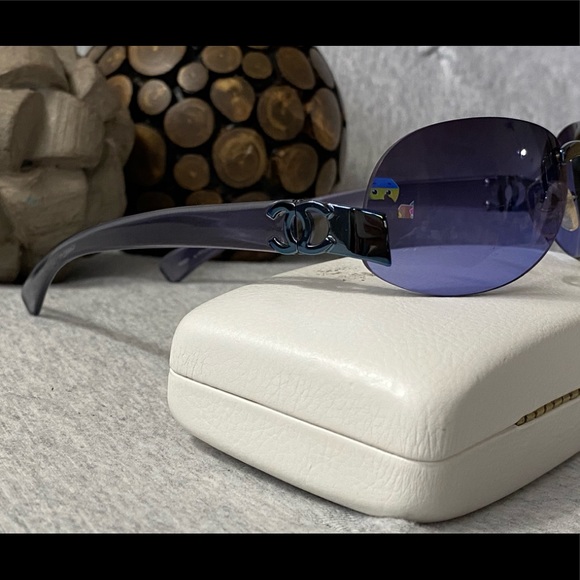 Authentic Chanel Rimless Sunglasses - Picture 9 of 16
